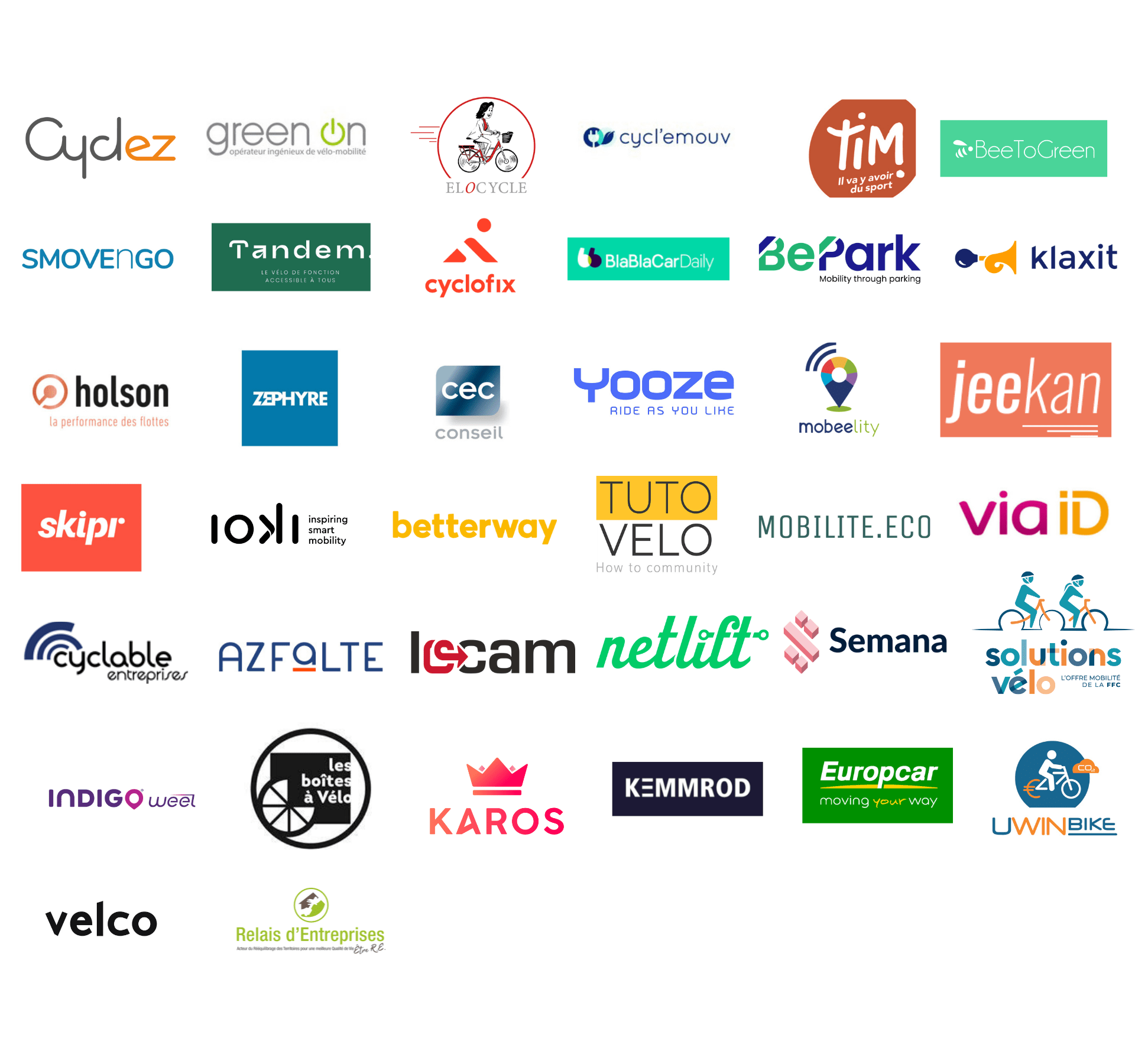 Logos solutions adhérents